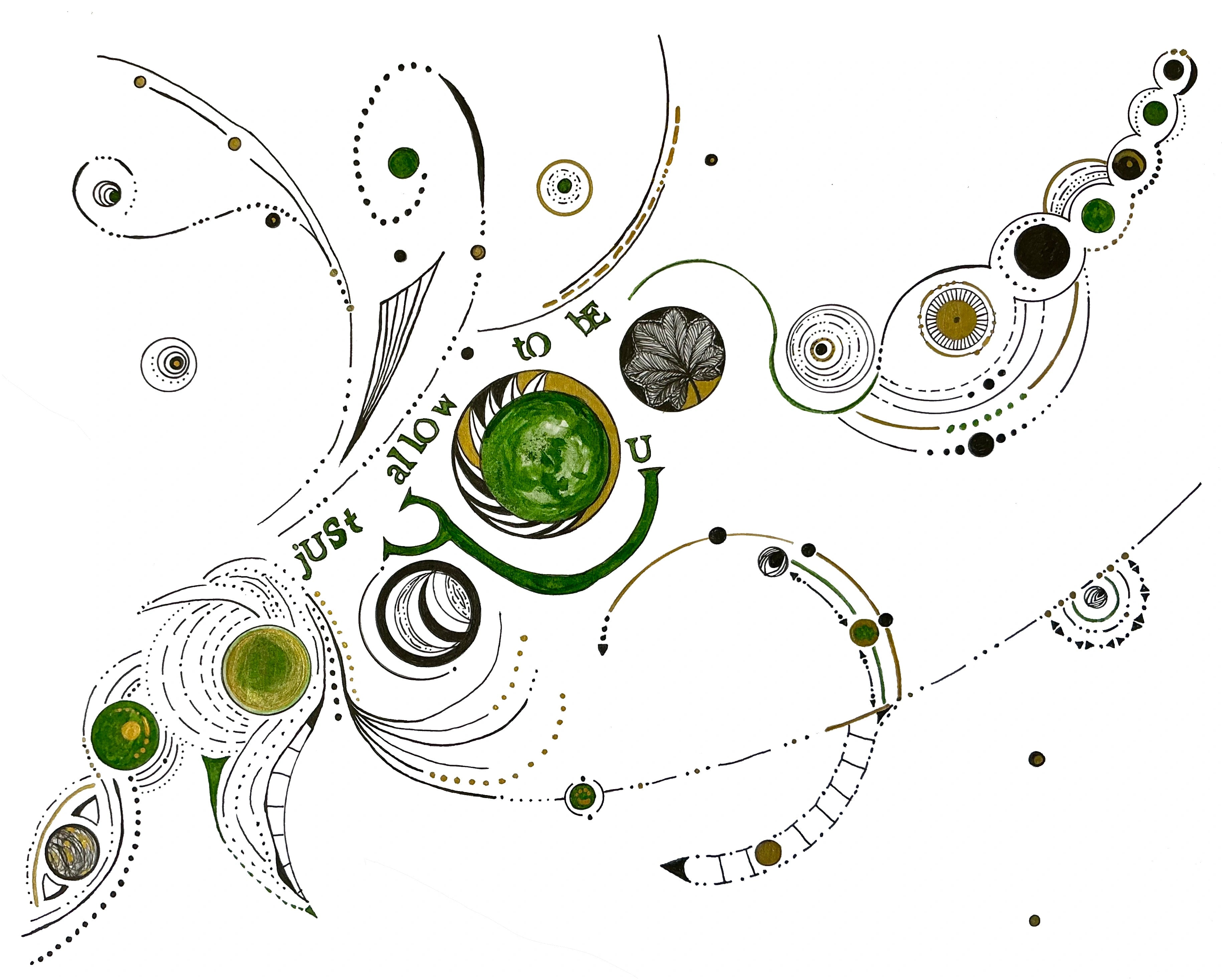 just allow to be you - Bio-Pullover mit Rundhalsausschnitt